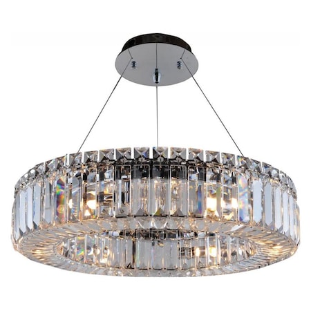 Rondelle 18In. Round Pendant